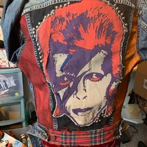 David Bowie custom jacket large